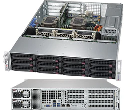 Сервер Supermicro SYS-6029P-WTRT/2*Intel CPU Server Xeon-SC 6248R Cascade Lake-SP 24C 205W /256GB/2*960GB SSD 4610/2*SEAGATE HDD Server Exos X16 512E/4KN (3.5', 16TB, SATA 6Gb/s / 7200rpm)/3108 RAID Ctrl SATA/SAS (2GB) 12G, 2xSFF-8643 (mini SASHD), PCIe 8