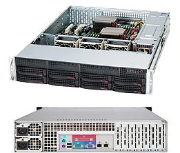 Сервер Supermicro CSE-825TQC-R740LPB/ X11DPL/2*4210R/64GB/No HDD/Raid 3108/No Soft