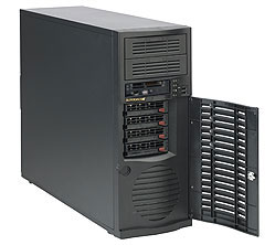 Сервер Supermicro SuperChassis SC733TQ-668 Tower/X11SCH/1*Intel CPU Server 4-core Xeon E-2234 (3.60 GHz 8M LGA1151)-F/