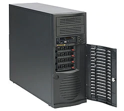 Сервер Supermicro CSE-733TQ-500B/ X11SCL-F-O/1*Intel CPU Server 4-core Xeon E-2234/32GB/No HDD/No Soft